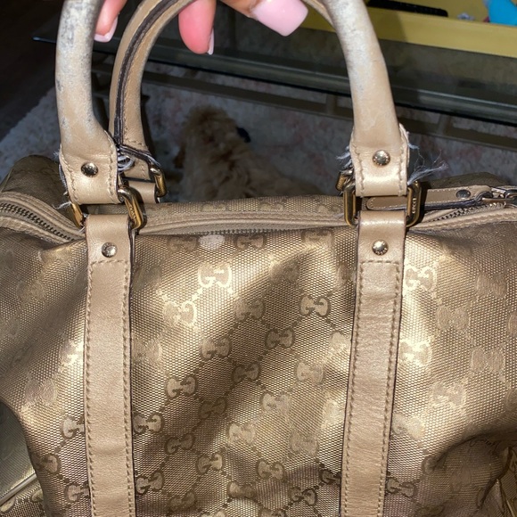 authentic gucci  handbag GOLD LIMITED EDIT… - Picture 11 of 12
